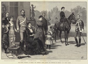The Silver Wedding at Berlin, the Imperial Crown Prince and Princess of Germany and their Family